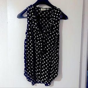 Maeve Polka Dot Blouse Size 12